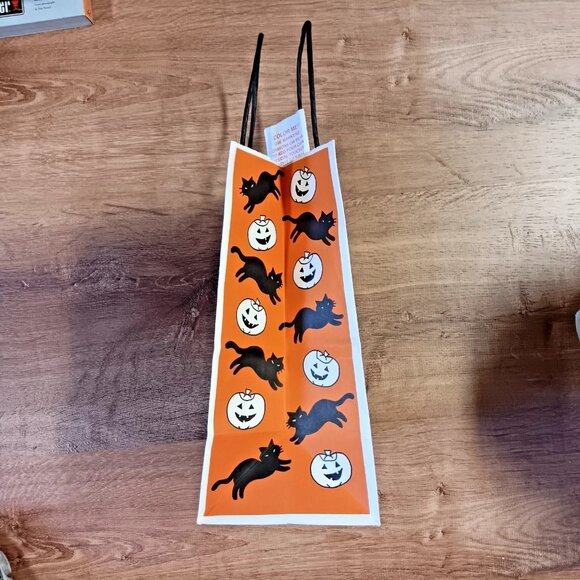 VTG 80s 90s Halloween Gift Trick or Treat Bag Colorable American Greetings NEW - Picture 6 of 8